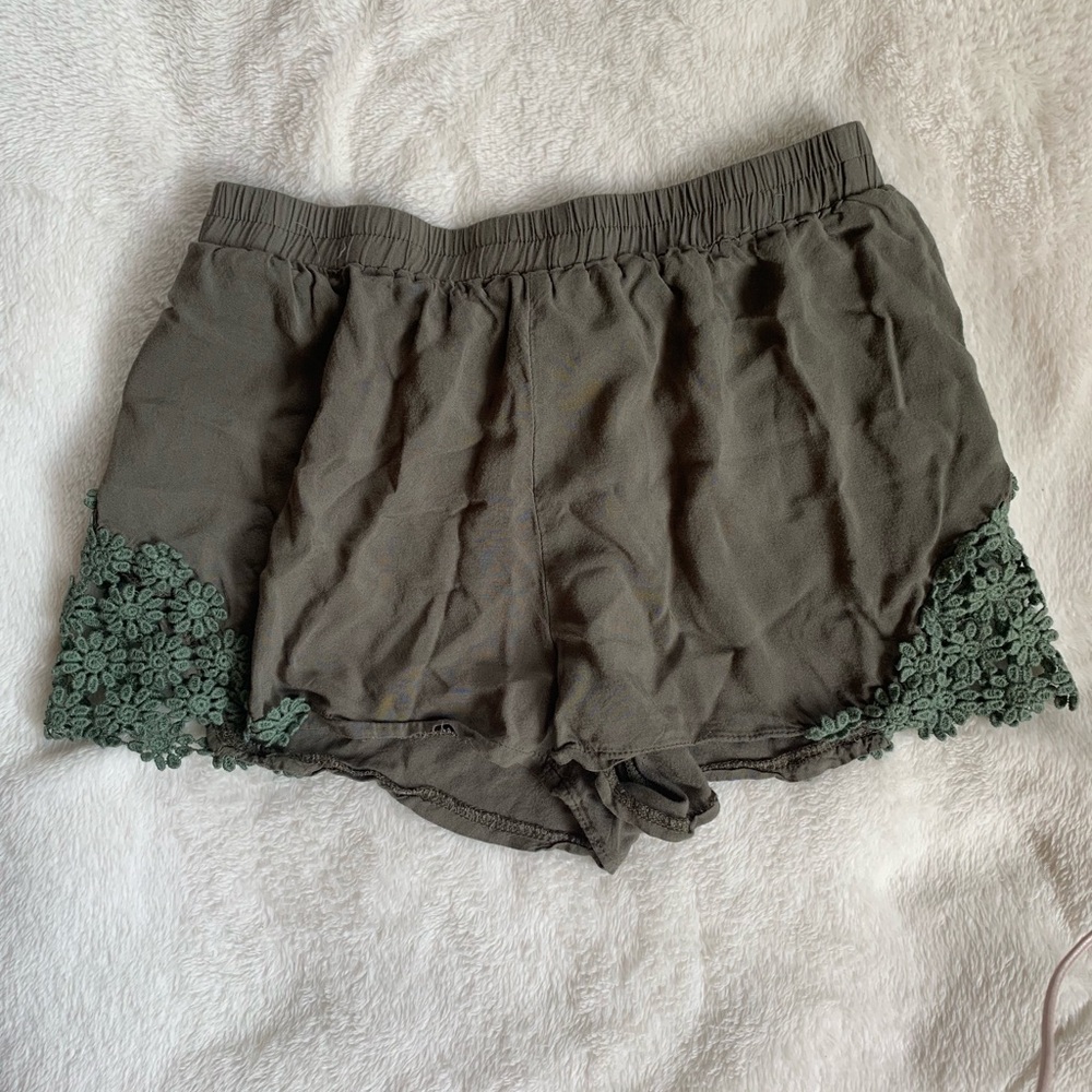 LF army green shorties